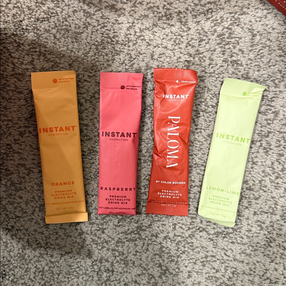 Instant Hydration Electrolyte Packets (4 flavors) - Picture 3 of 3